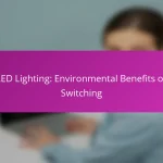 LED Lighting: Environmental Benefits of Switching