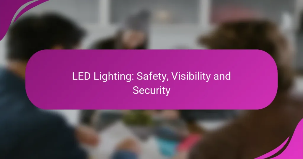 LED Lighting: Safety, Visibility and Security