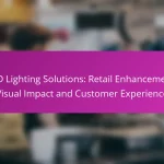 LED Lighting Solutions: Retail Enhancement, Visual Impact and Customer Experience