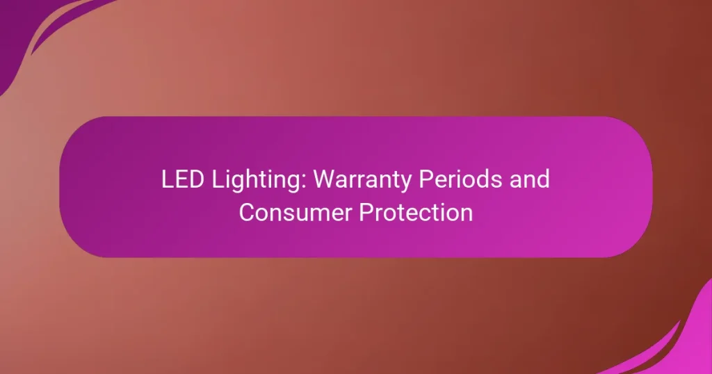 LED Lighting: Warranty Periods and Consumer Protection